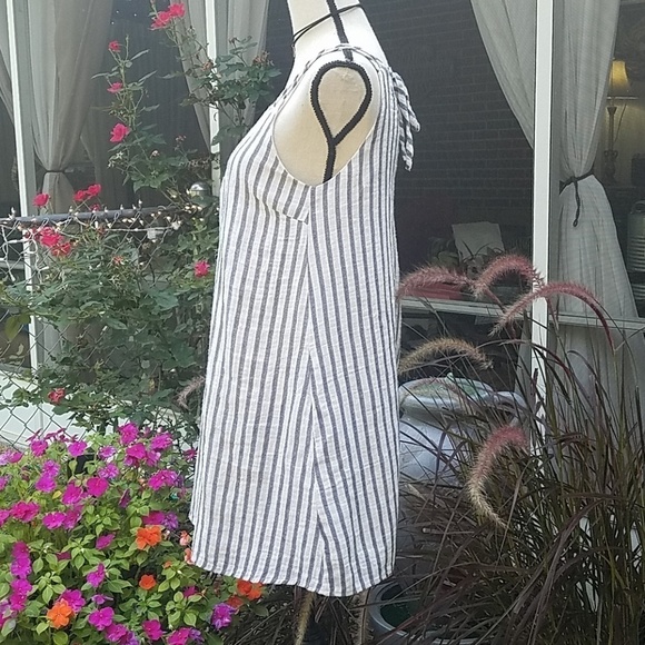 Umgee Striped mini dress size small - Picture 3 of 8